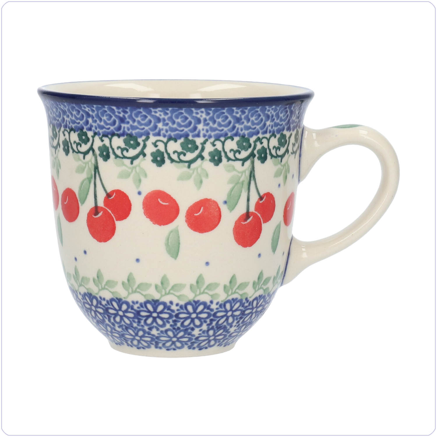 Bunzlau Tulp Beker 340ml (1824) - Cherry. (3496)