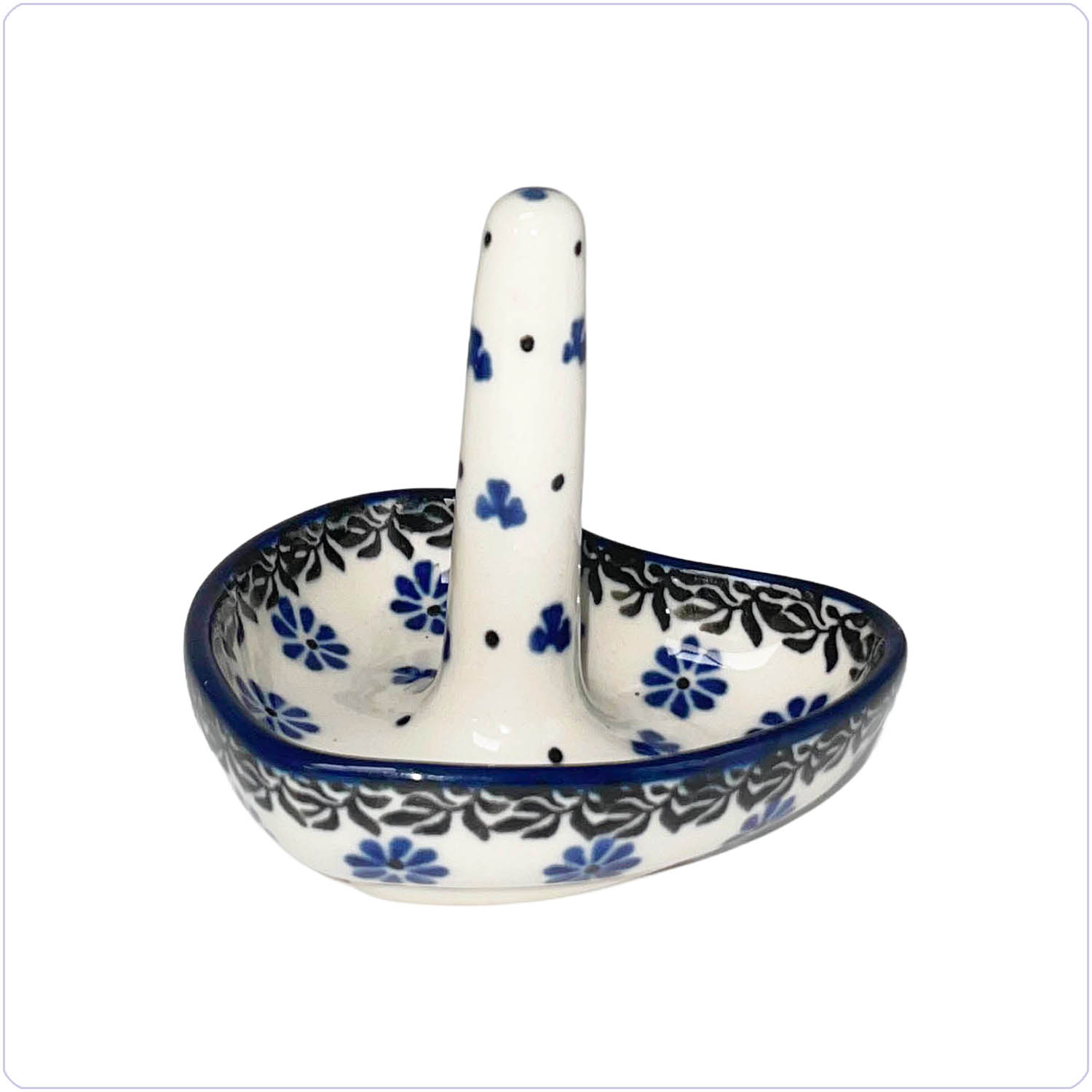 Bunzlau Ringhouder (1904) - Belle Fleur (1829)