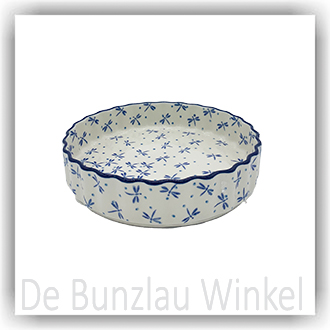 Bunzlau Quiche/Taartvorm Ø20cm (1910) - Damselfly (2332)
