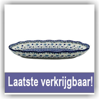 Bunzlau Gewelfde serveerschaal (2042) - Spring Hill (2785)