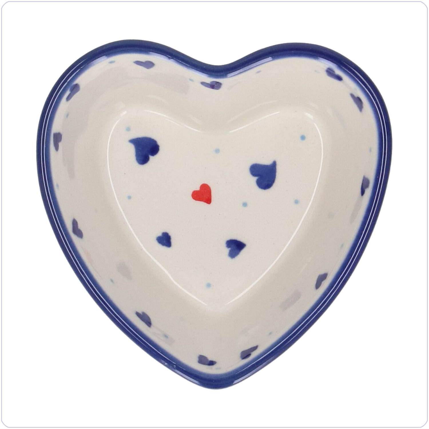 Bunzlau Hartvormig bakje 160ml (2045) - Love (3474)