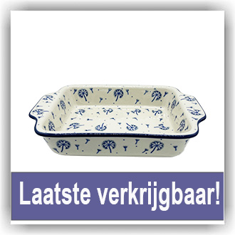 Bunzlau Ovenschaal 15x23cm (2084) - Paardenbloemen (2550)