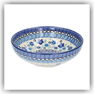 Bunzlau Serveerschaal 610ml Ø17 (2190) - Floral Ballet (3397)