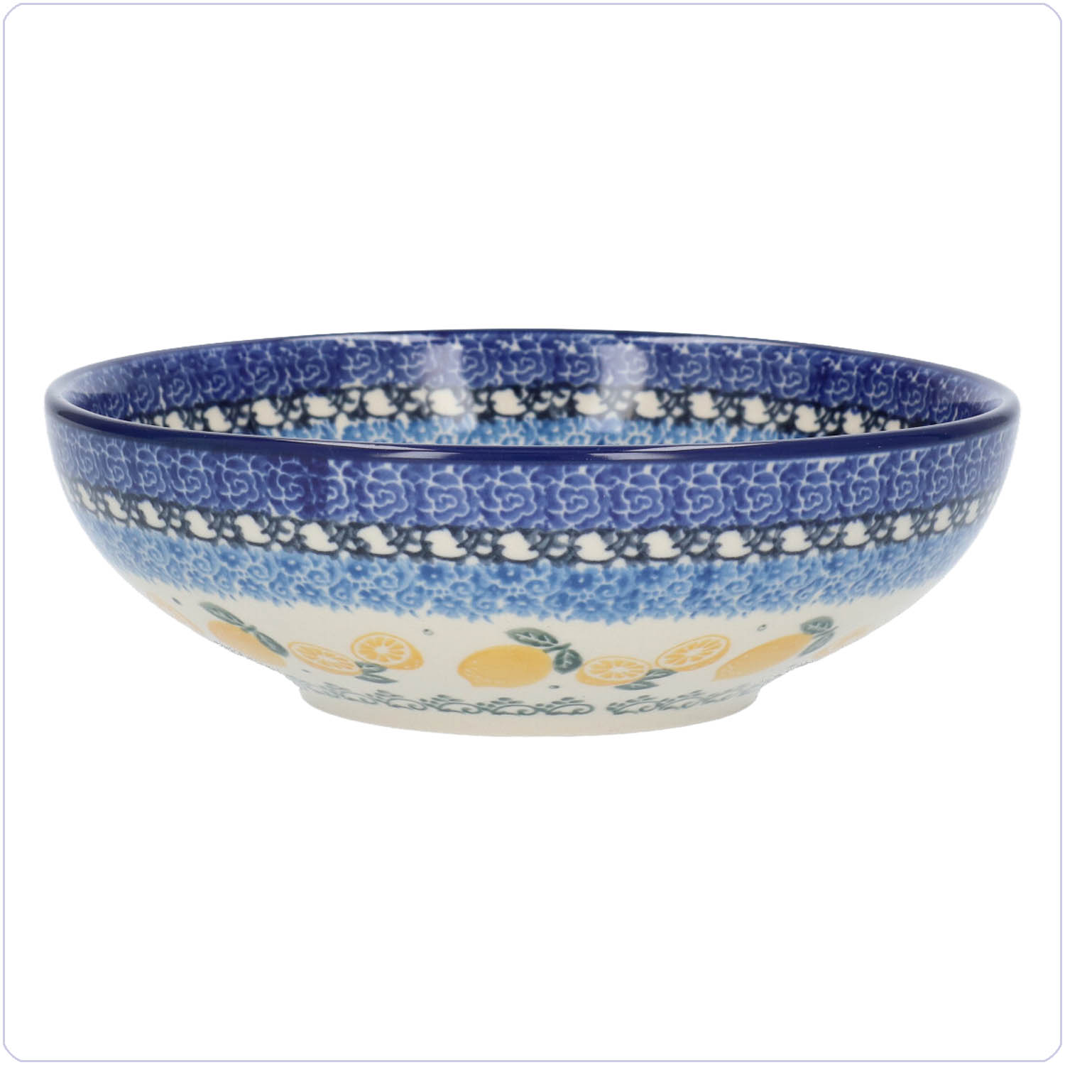 Bunzlau Serveerschaal 610ml Ø17 (2190) - Lemon (3495)