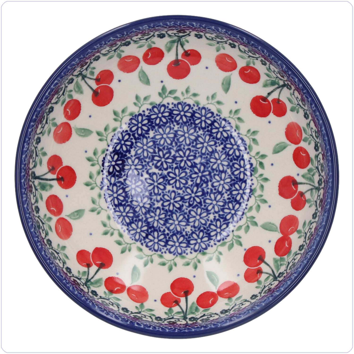 Bunzlau Serveerschaal 610ml Ø17 (2190) - Cherry. (3496)