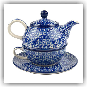 Bunzlau Tea for One 0,6ltr (2201) - Blue Diamond (2253)