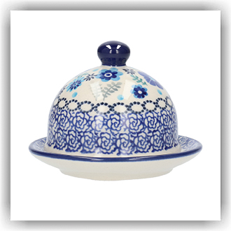 Bunzlau Botervlootje mini Ø9,5cm (2204) - Floral Ballet (3397)