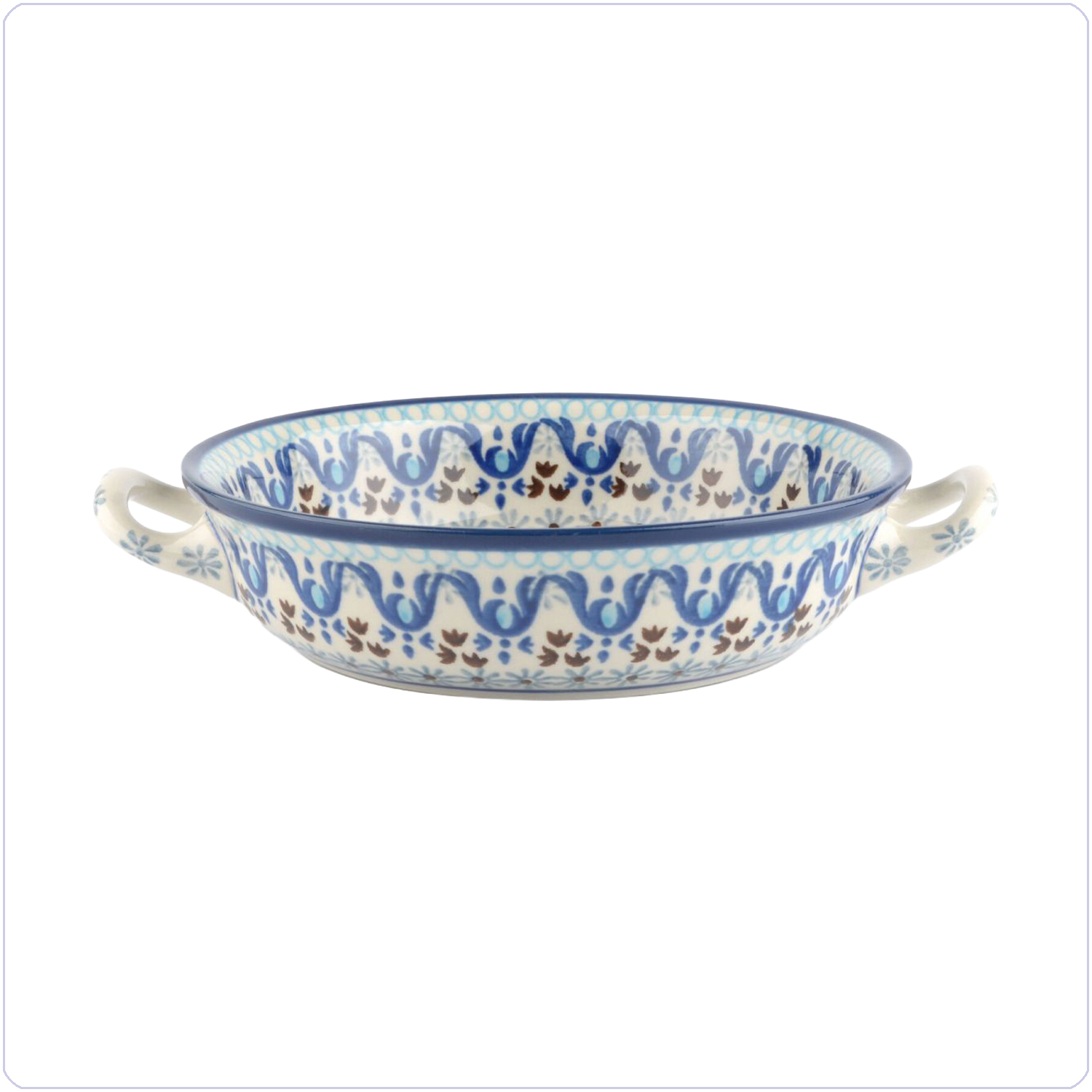 Bunzlau Ronde ovenschaal Ø17cm (2240) - Marrakesh (1026)