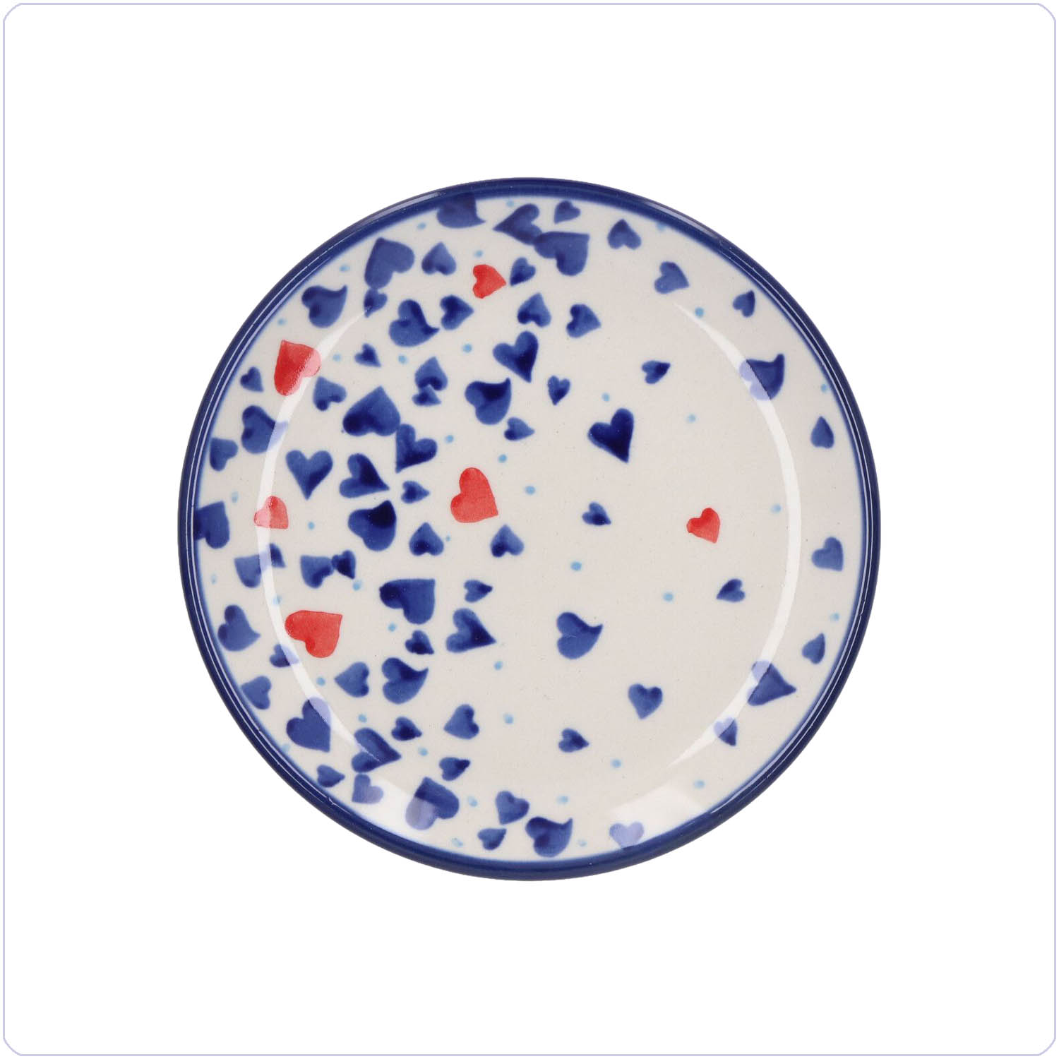 Bunzlau Cakebordje Ø12cm (2321) - Love (3474)
