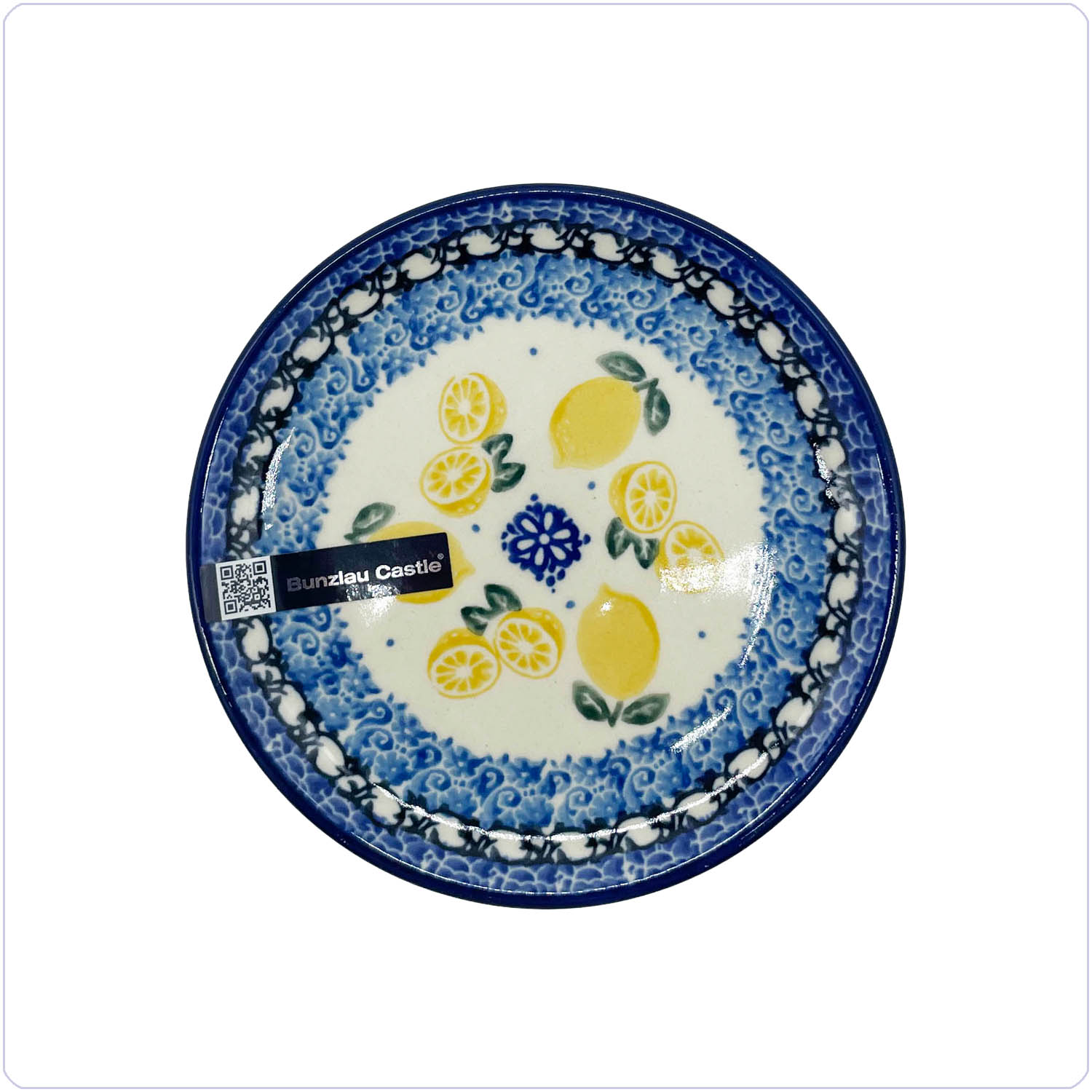 Bunzlau Cakebordje Ø12cm (2321) - Lemon (3495)