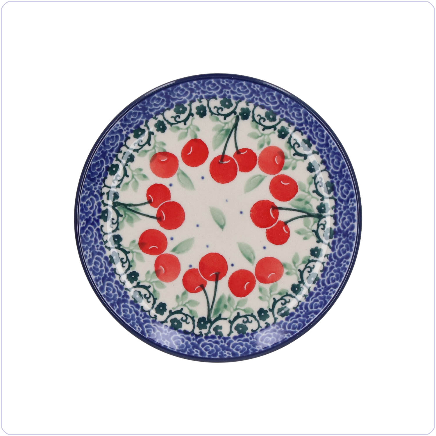 Bunzlau Cakebordje Ø12cm (2321) - Cherries (3496)