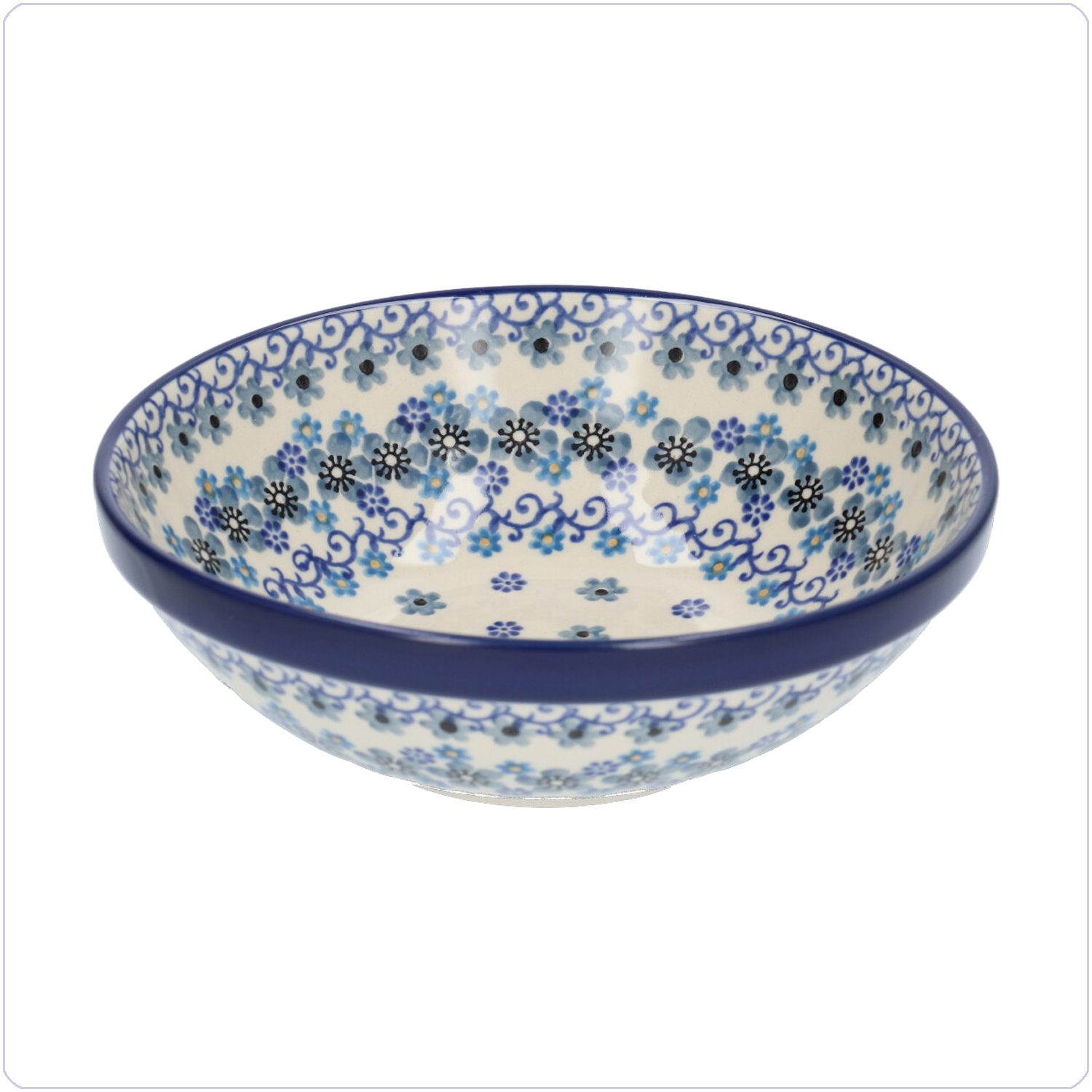 Bunzlau Lage schaaltjes 750ml Ø18 (2330) - Winter Garden (2084)