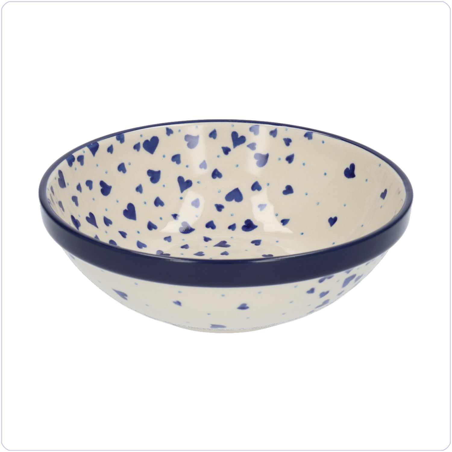 Bunzlau Lage schaaltjes 750ml Ø18 (2330) - Hearts (2874)