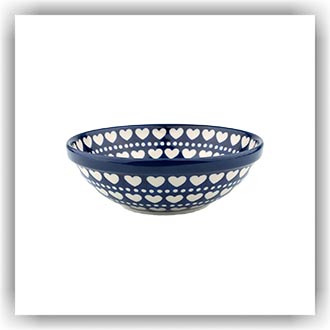 Bunzlau Lage schaaltjes 750ml Ø18 (2330) - Blue Valentine (375E)