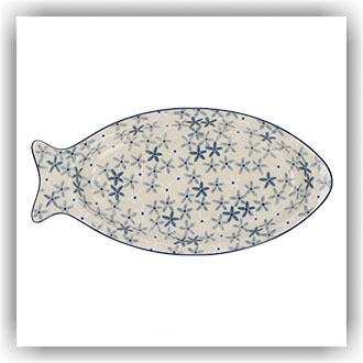 Bunzlau Bord in visvorm M (2374) - Sea Star (2607)