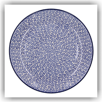 Bunzlau Plat dinerbord Ø25,5cm (2463) - Bubbles (3303)