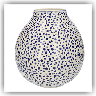 Bunzlau Vaas XL 9500ml (2482) - Crazy Dots (1813)
