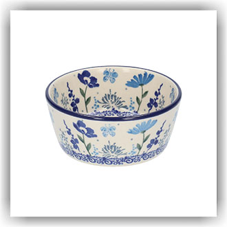 Bunzlau Strak schaaltje 180ml Ø10 (2484) - Flower Meadow (3302)
