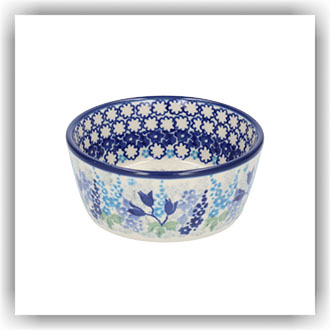Bunzlau Strak schaaltje 180ml Ø10 (2484) - Blue Garden (3316)