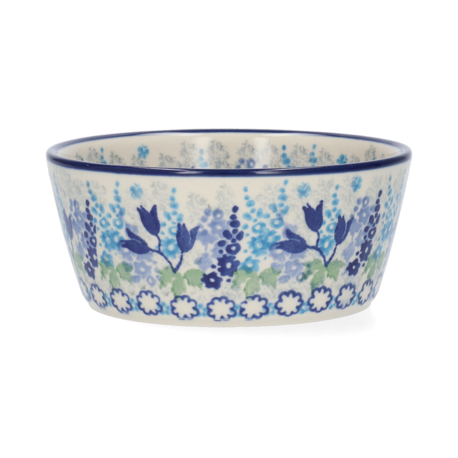 Bunzlau Strak schaaltje 350 ml Ø12 (2485) - Blue Garden (3316)