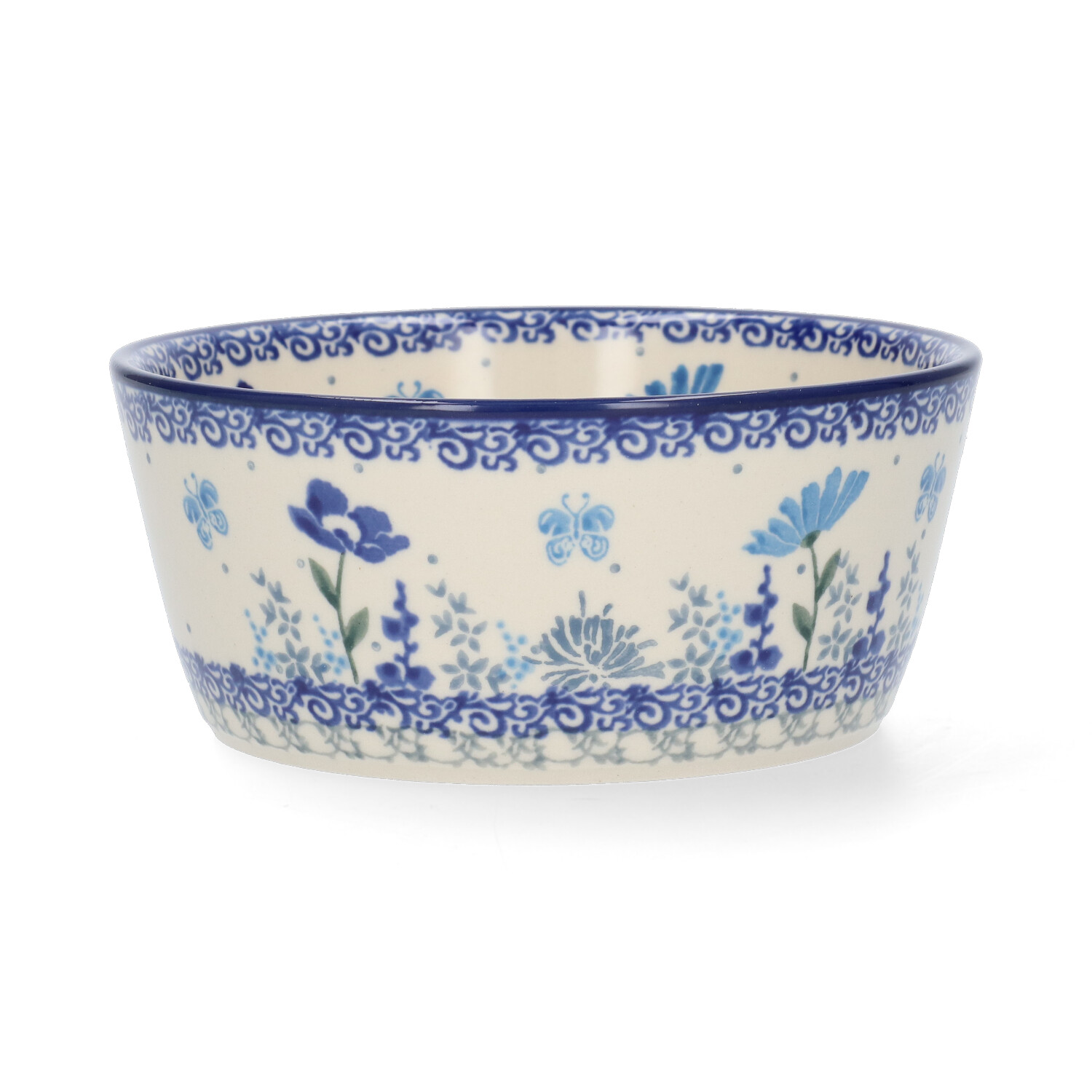 Bunzlau Strak schaaltje 570ml Ø14 (2486) - Flower Meadow (3302)