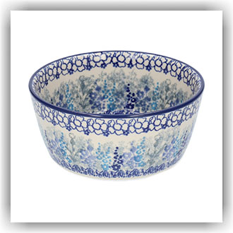Bunzlau Strak schaaltje 570ml Ø14 (2486) - Delphinium (3315)