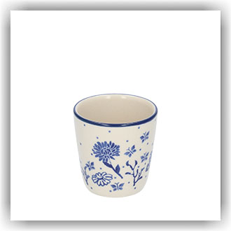 Bunzlau Tumbler XS - 100 ml (2563) - Flower Festival (2888)