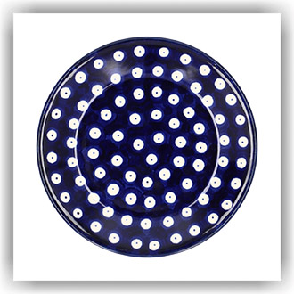 Bunzlau Plat gebaksbordje Ø15,5cm (2595) - Blue Eyes (71)