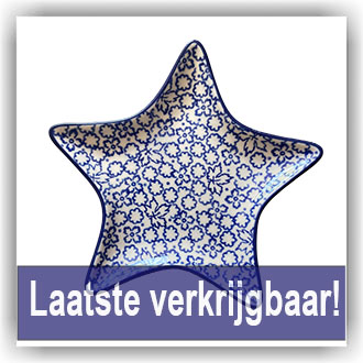 Bunzlau Ster bordje (2656) -  (3355)