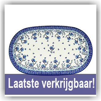 Bunzlau Ovale schotel 30,5x18cm (2671) - Daydream (2524)