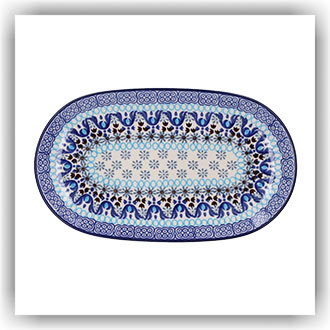Bunzlau Ovale schotel 25,5x15cm (2673) - Marrakesh (1026)