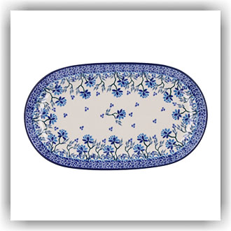 Bunzlau Ovale schotel 25,5x15cm (2673) - Daydream (2524)