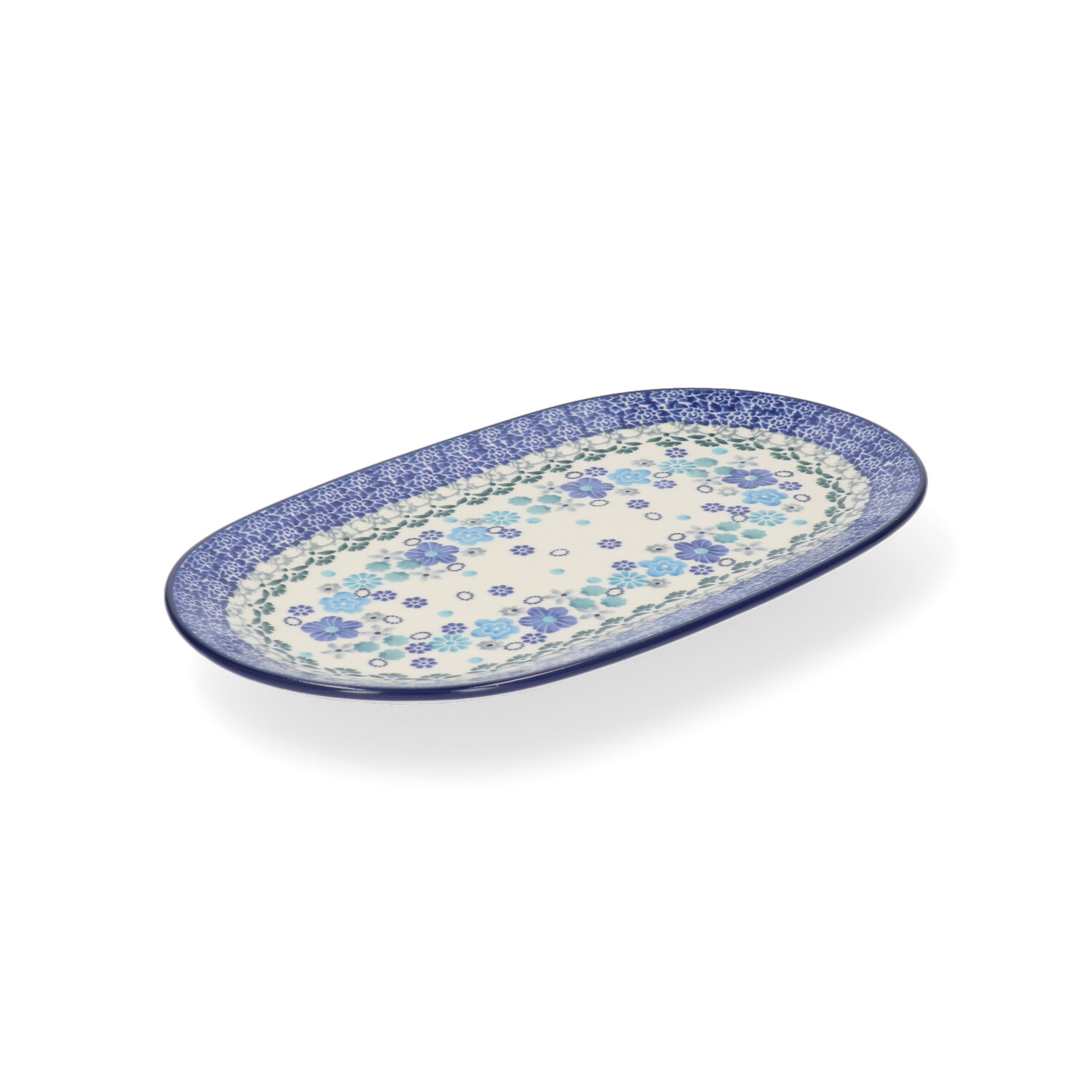 Bunzlau Ovale schotel 25,5x15cm (2673) - Blossom Breeze (3396)