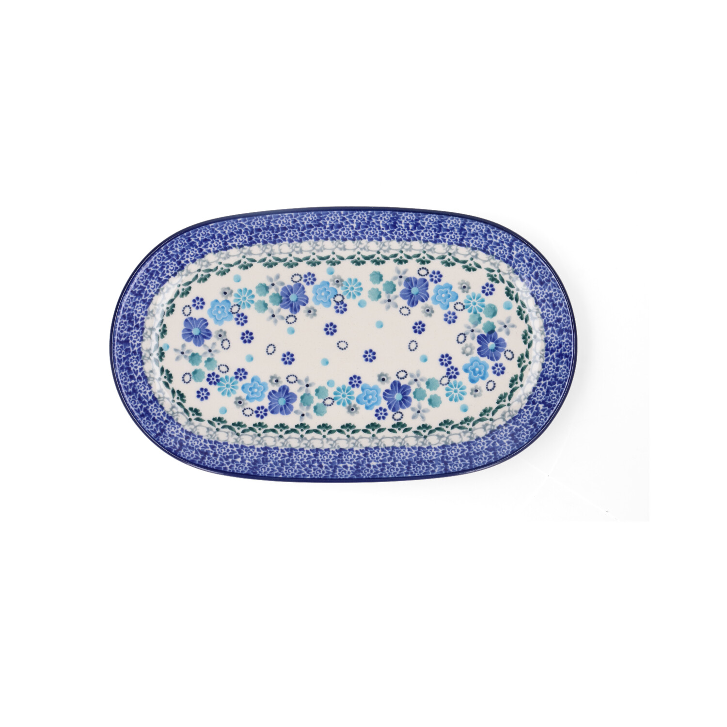 Bunzlau Ovale schotel 25,5x15cm (2673) - Blossom Breeze (3396)