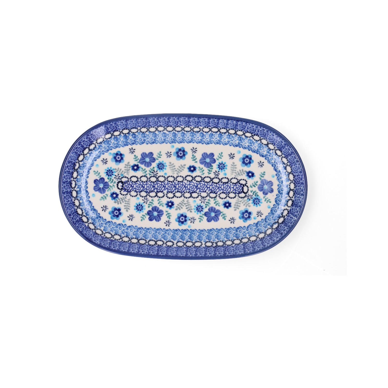 Bunzlau Ovale schotel 25,5x15cm (2673) - Floral Ballet (3397)