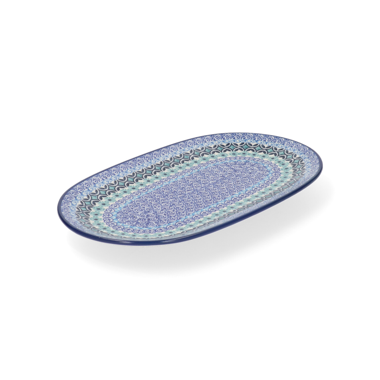 Bunzlau Ovale schotel 25,5x15cm (2673) - Granada (3398)