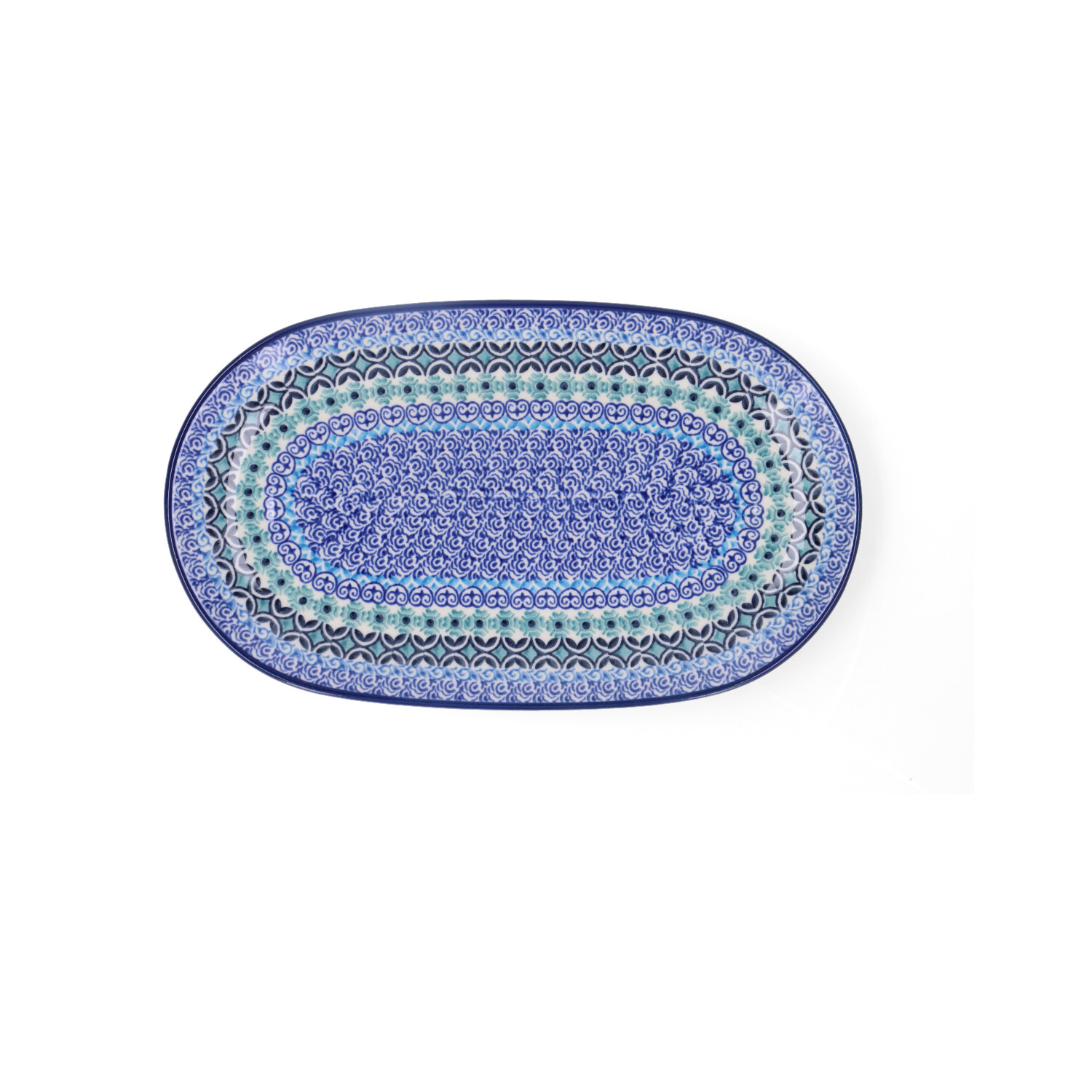 Bunzlau Ovale schotel 25,5x15cm (2673) - Granada (3398)