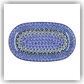 Bunzlau Ovale schotel 25,5x15cm (2673) - Lisboa (3400)