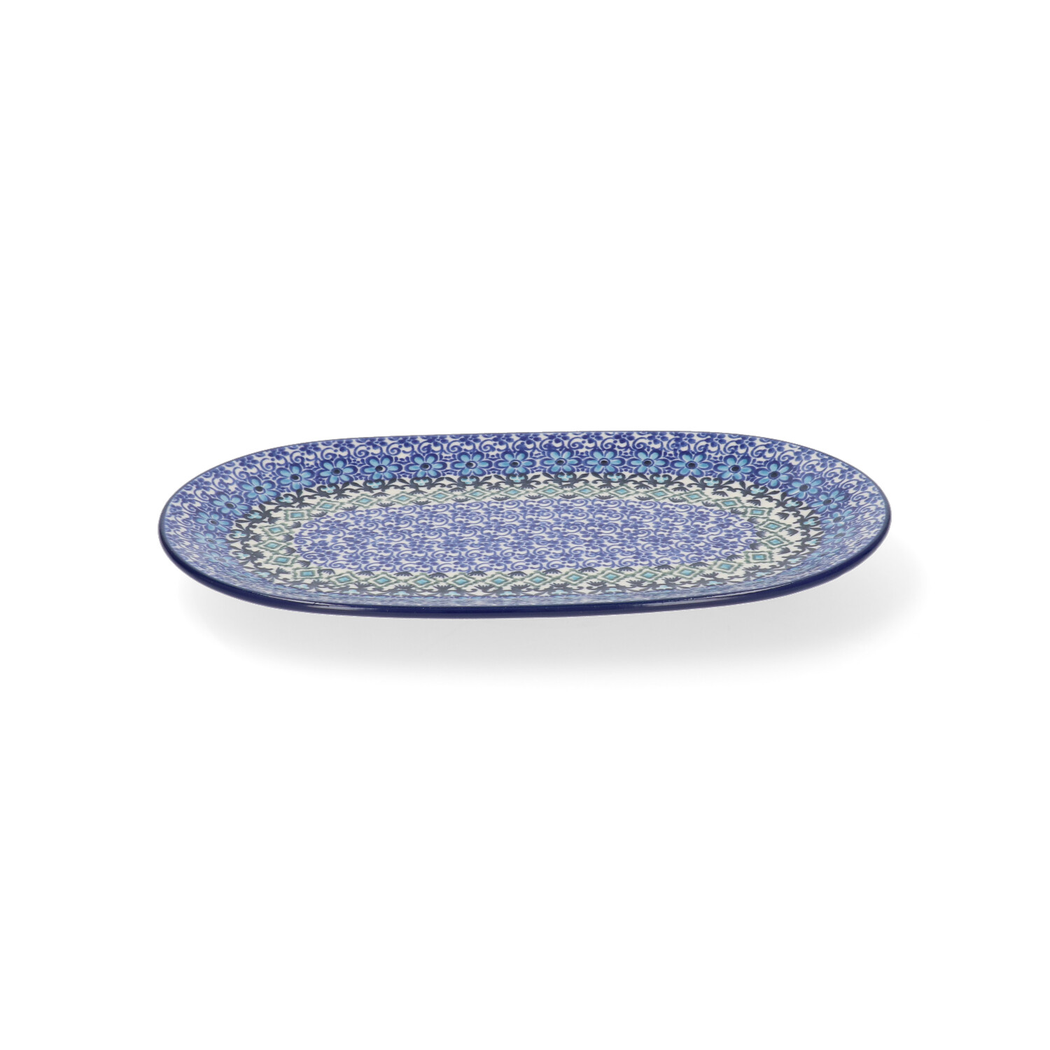 Bunzlau Ovale schotel 25,5x15cm (2673) - Lisboa (3400)