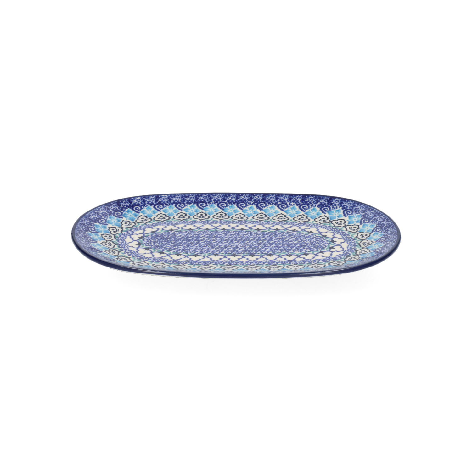 Bunzlau Ovale schotel 25,5x15cm (2673) - Porto (3403)
