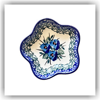 Bunzlau Theetipje Bloem (2680) - Blue Violin (2273)