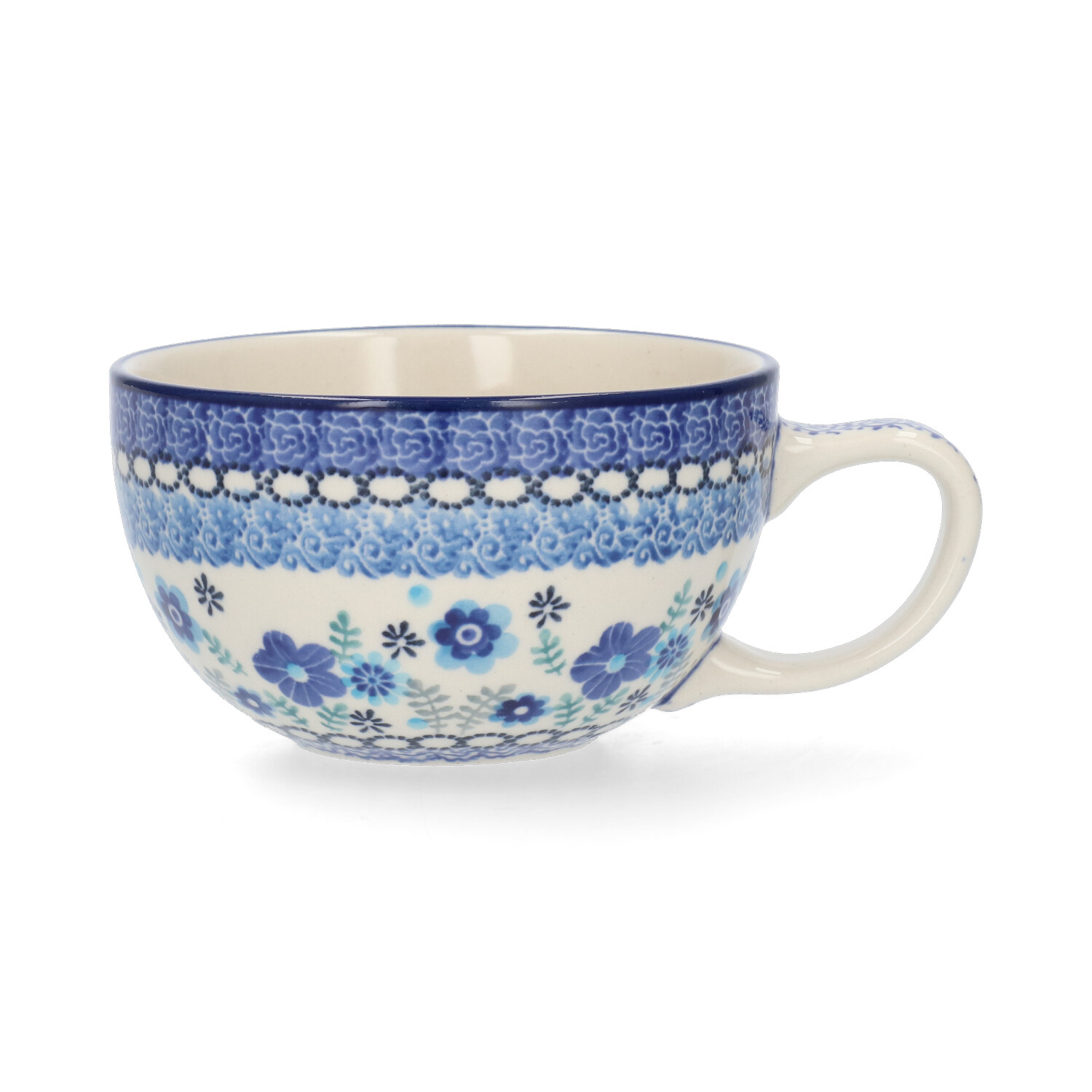Bunzlau Cappuccino/Thee mok (2689) - Floral Ballet (3397)