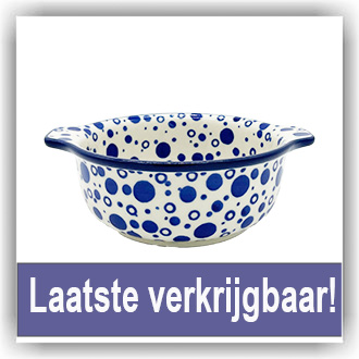 Bunzlau Soepkom platte oren (2699) - Bolletjes (2958)