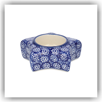 Bunzlau Theelichtje Ster (2709) - Lace (884)