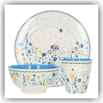 3651 Melamine beker Wild Flowers