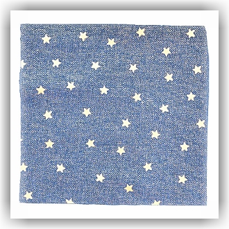 Bunzlau Tafelkleed - White Stars 140x260 (3963)