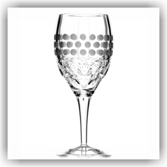 Bunzlau Wijnglas witte wijn - Dots (5031)