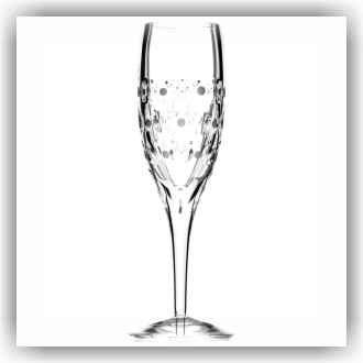 Bunzlau Champagneglas - Beauty (5043)