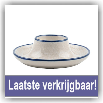 Bunzlau Eierdop (601145) - White Lace (2324)