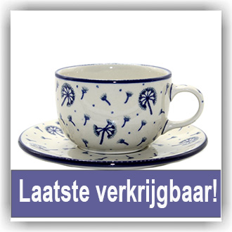 Bunzlau Kop & schotel 240ml (601768) - Paardenbloemen (2550)